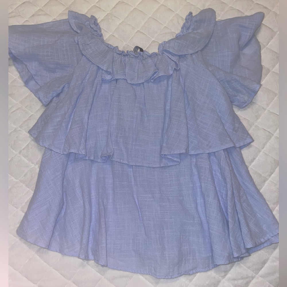 Zara Ruffle Top